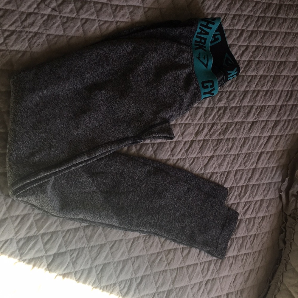 Gymshark seamless leggings (heather grey)